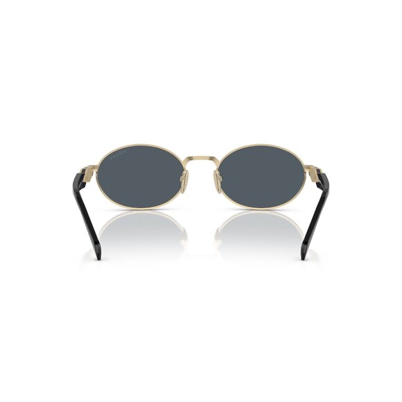 Prada Sunglasses Sunnies PR 65ZS ZVN09T Pale gold 55-20-140 Metal Front main image 6